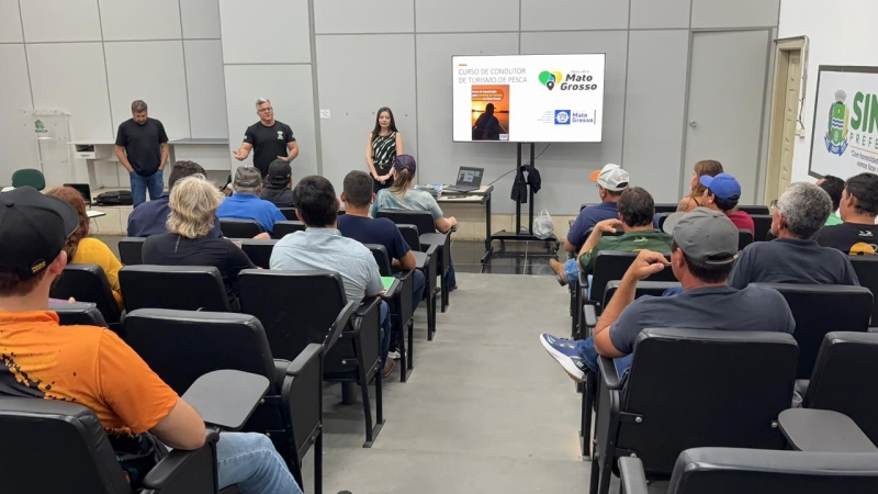 Governo e Prefeitura iniciam curso de Condutor de Pesca Esportiva